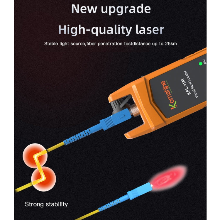 Komshine Mini Red Light Fiber Optic Test Pen, Model: KFL-11M-20 - Fiber Optic Test Pen by Komshine | Online Shopping UK | buy2fix