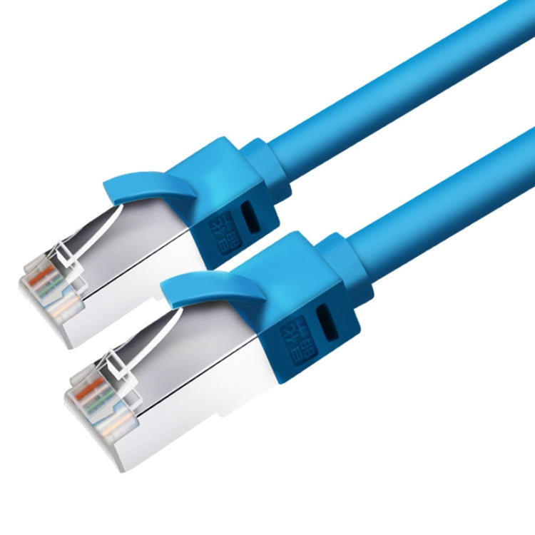 JINGHUA Category 6 Gigabit Double Shielded Router Computer Project All Copper Network Cable, Size: 1M(Blue) - Lan Cable and Tools by JINGHUA | Online Shopping UK | buy2fix