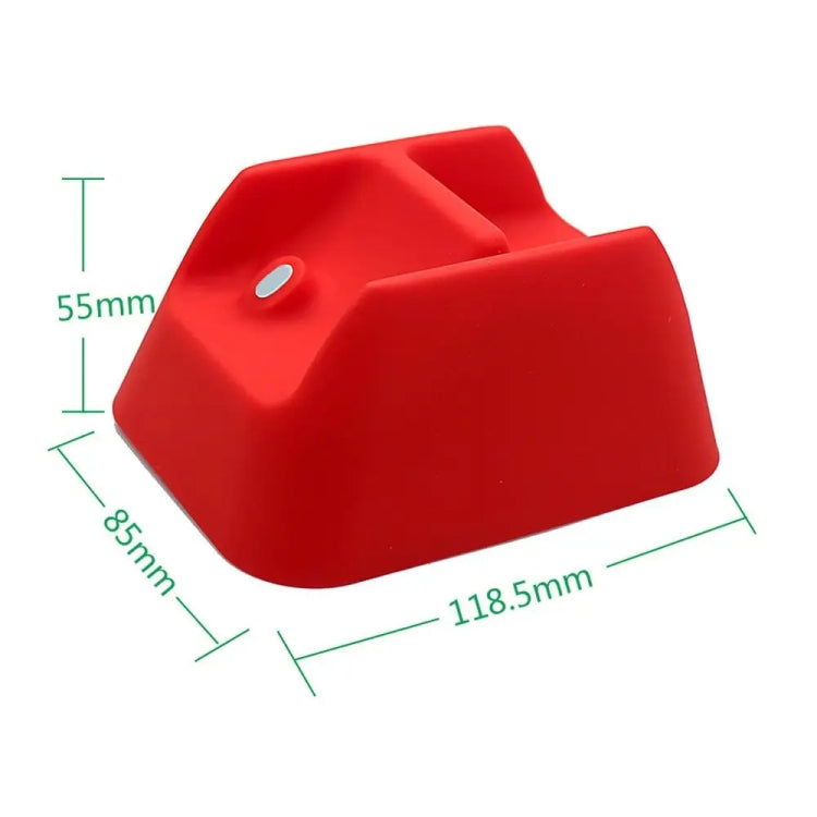 For AirPods Max Wireless Headphone Silicone Charger Dock Stand Base(Red) - Other Accessories by buy2fix | Online Shopping UK | buy2fix