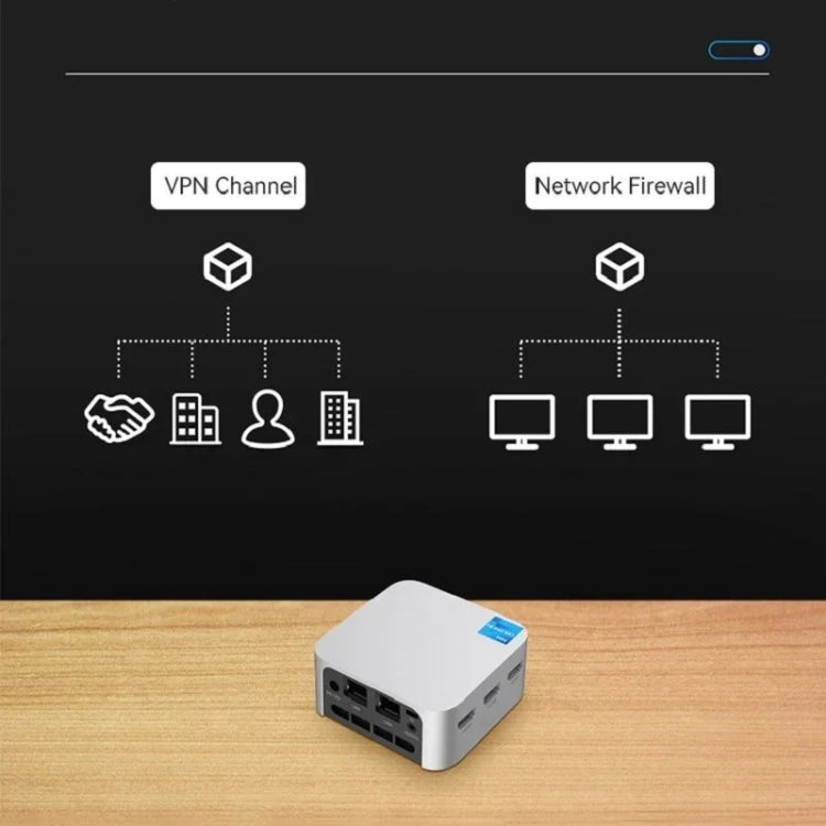 T8Plus Alder Lake-N100 4K Dual Band WIFI Bluetooth Office Game Portable Mini PC, Spec: 16G 1TB EU Plug - Windows Mini PCs by buy2fix | Online Shopping UK | buy2fix