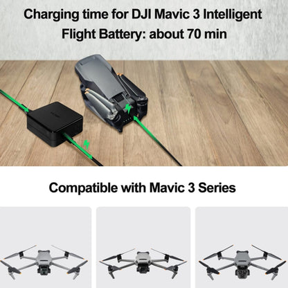 LKTOP 100W USB-C / Type-C Desktop Charger Adapter For DJI Mini Series/Air 3/Mavic 3 Series Battery(EU Plug) - Cable & Adapter by LKTOP | Online Shopping UK | buy2fix