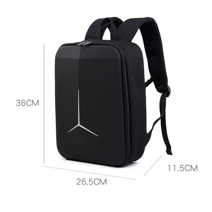 For DJI  Mini 4 PRO Backpack EVA Hard Shell Storage Bag(Black) - Backpacks & Bags by buy2fix | Online Shopping UK | buy2fix