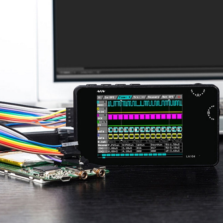 MINIWARE LA104 Logic Analyzer 4-Channel Debugging Assistant Sampling Analog Oscilloscope - Other Tester Tool by MINIWARE | Online Shopping UK | buy2fix