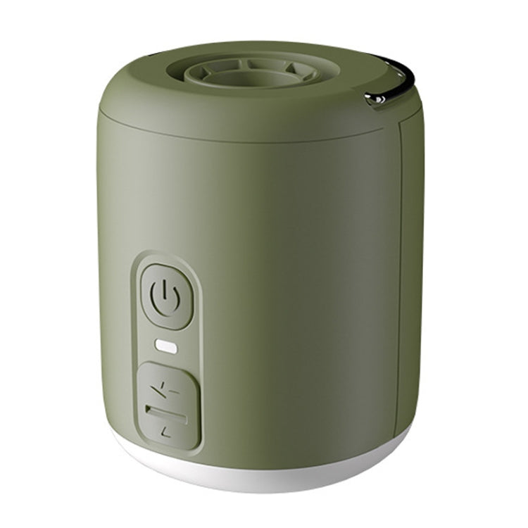 CP-17 Outdoor Multifunctional Camping Light Electric Mini Wireless Air Pump(Green) - Camping Lighting by buy2fix | Online Shopping UK | buy2fix