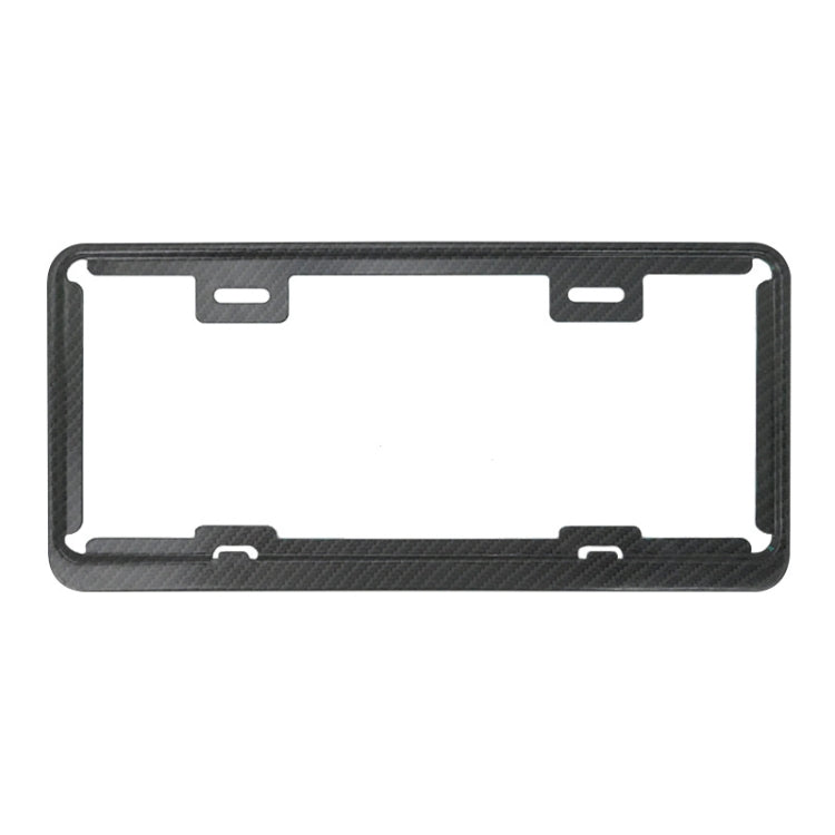Taiwan Car License Plate Stainless Steel Frame, Specification: Carbon Fiber - License Plate Covers & Frames by buy2fix | Online Shopping UK | buy2fix