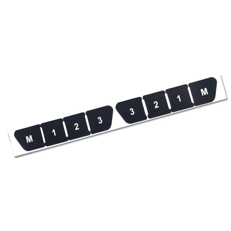 For Mercedes-Benz CLS/C218/SLK/W172/W204/GLK Air Conditioning Button Repair Sticker(Style 1) - Decorative Sticker by buy2fix | Online Shopping UK | buy2fix