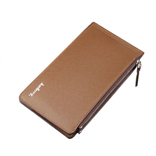 Baellerry CA013 Casual Multi-card Slot Long Wallet Multifunctional Ultra-thin Card Holder(Coffee) - Wallets by Baellerry | Online Shopping UK | buy2fix