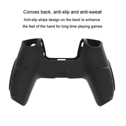 For PS5 Gamepad Silicone Protective Case Anti-Skid Soft Silicone Cover, Color: Blue - Cases by buy2fix | Online Shopping UK | buy2fix