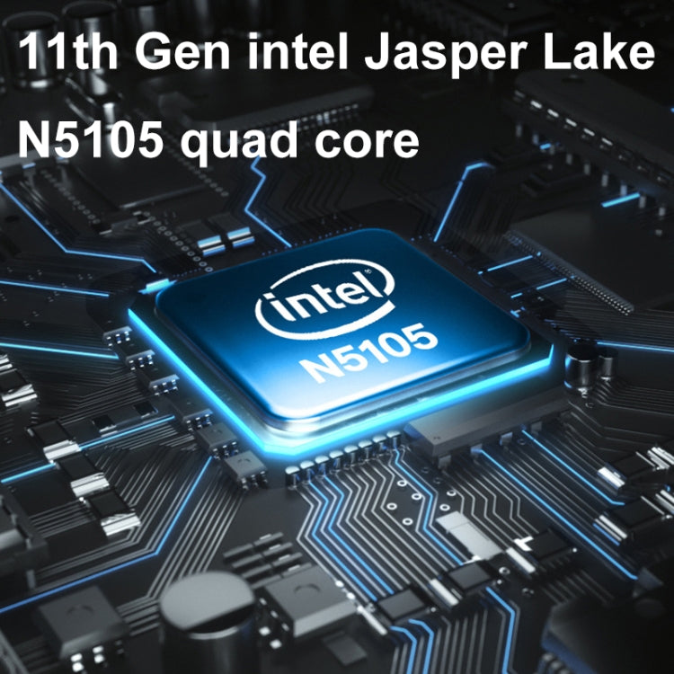 M6 N100 8G+128G EU Plug 11th Gen Intel Jasper Lake N5105 4K/60FPS HD Pocket Mini PC - Windows Mini PCs by buy2fix | Online Shopping UK | buy2fix
