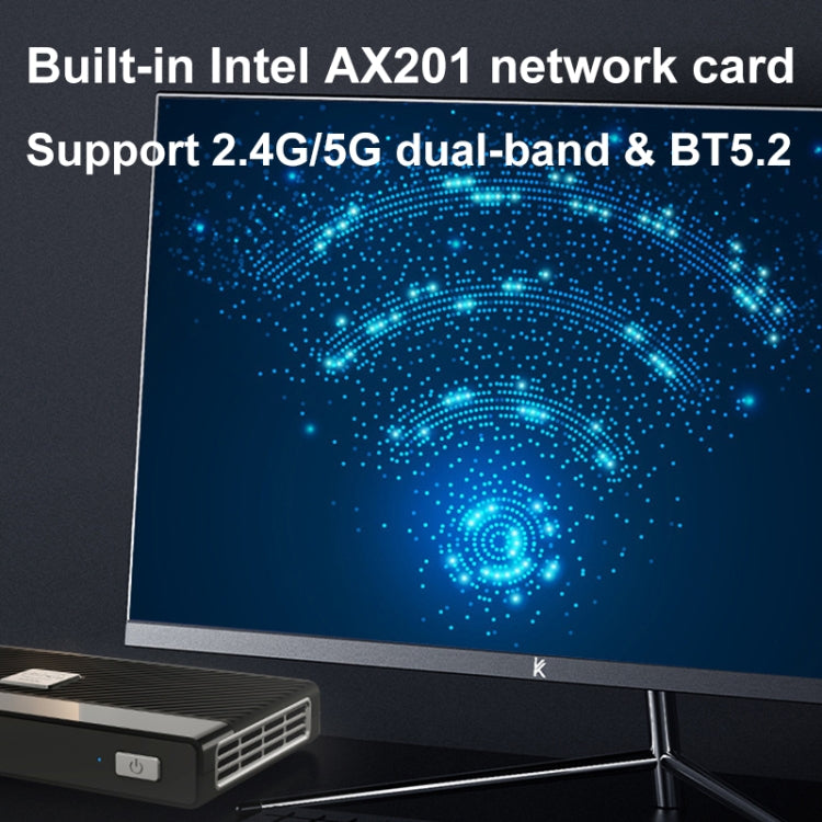 M6 N100 16G+0 EU Plug 11th Gen Intel Jasper Lake N5105 4K/60FPS HD Pocket Mini PC - Windows Mini PCs by buy2fix | Online Shopping UK | buy2fix