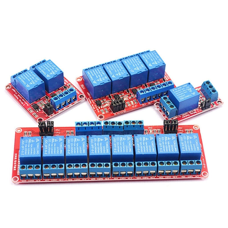 8 Way 5V Relay Module With Optocoupler Isolation Supports High And Low Level Trigger Expansion Board - Relay Module by buy2fix | Online Shopping UK | buy2fix