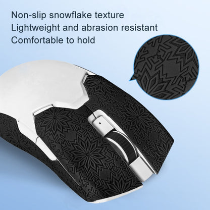 Snowflake Pattern Anti-slip Mouse Stickers For Razer Viper Ultimate Blue Full Surround - Silicone / Sticker by buy2fix | Online Shopping UK | buy2fix