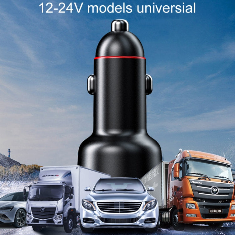 Vehicle Mini Fast Charging Charger Car One To Three Cigarette Lighter, Model: Flagship Version - Car Charger by buy2fix | Online Shopping UK | buy2fix