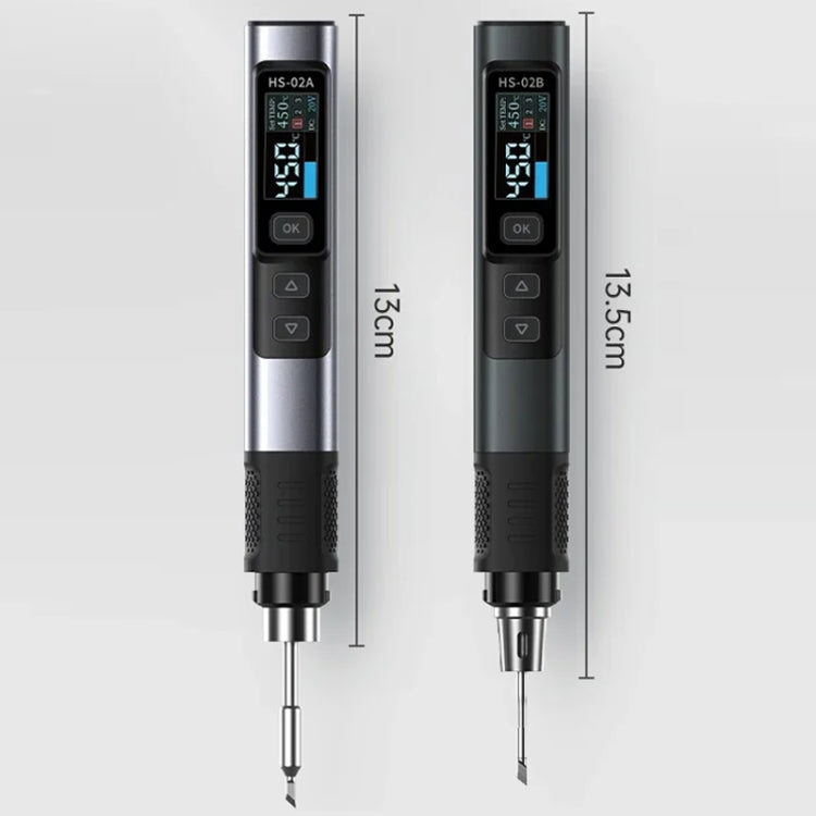 FNIRSI Portable Constant Temperature Soldering Iron Set, Model: HS-02B Standard K - Soldering Iron Set by FNIRSI | Online Shopping UK | buy2fix