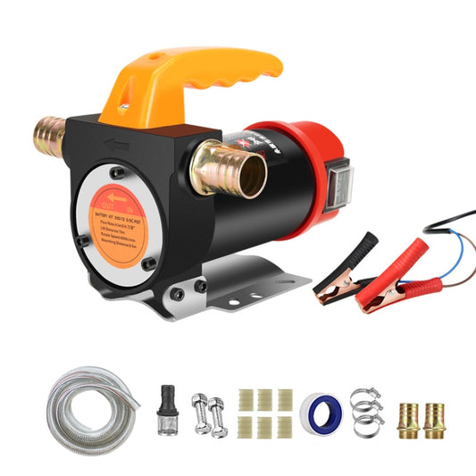 Small Portable Diesel Electric Self-Priming Oil Pump, Voltage: 12v Forward And Reverse + 4m Tube - oil tank tubes & oil pumps by buy2fix | Online Shopping UK | buy2fix