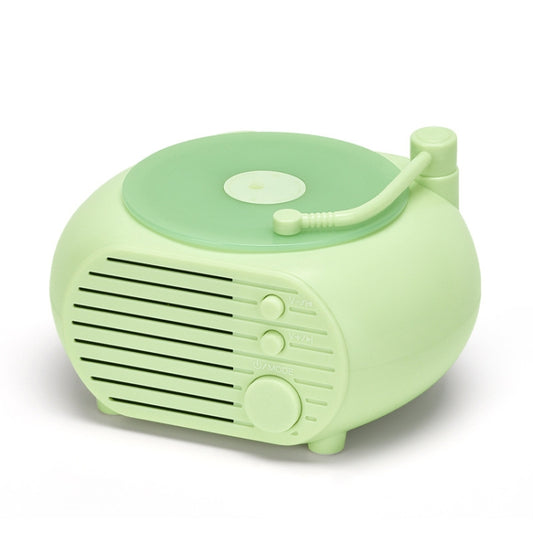 Retro Mini Record Player Wireless Bluetooth Speaker Multifunctional Card Desktop Speaker(Green Green) - Desktop Speaker by buy2fix | Online Shopping UK | buy2fix