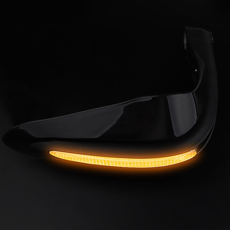 BSDDP Motorcycle Modified Handlebar Hand Guard LED Light(B0550 Black) - Others by BSDDP | Online Shopping UK | buy2fix