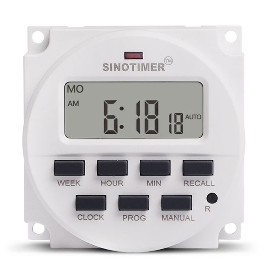 SINOTIMER TM618N-6V 7 Days Weekly Programmable Digital Electronic Timer Switch - Switch by SINOTIMER | Online Shopping UK | buy2fix