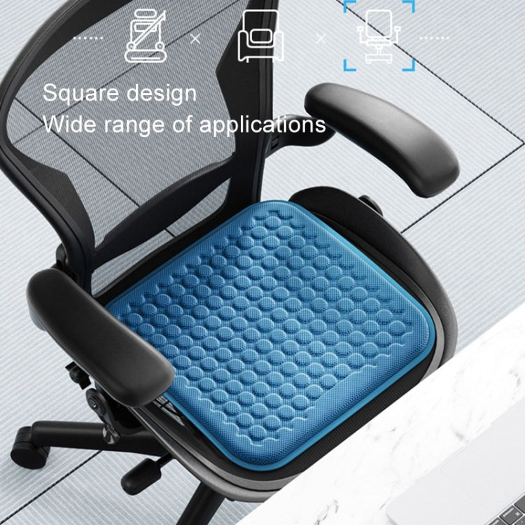 HELLOLEIBOO Car Gel Ice Cushion Four Seasons Universal Breathable Seat Cushion, Color: Double Layer Blue - Seat Accessories by HELLOLEIBOO | Online Shopping UK | buy2fix