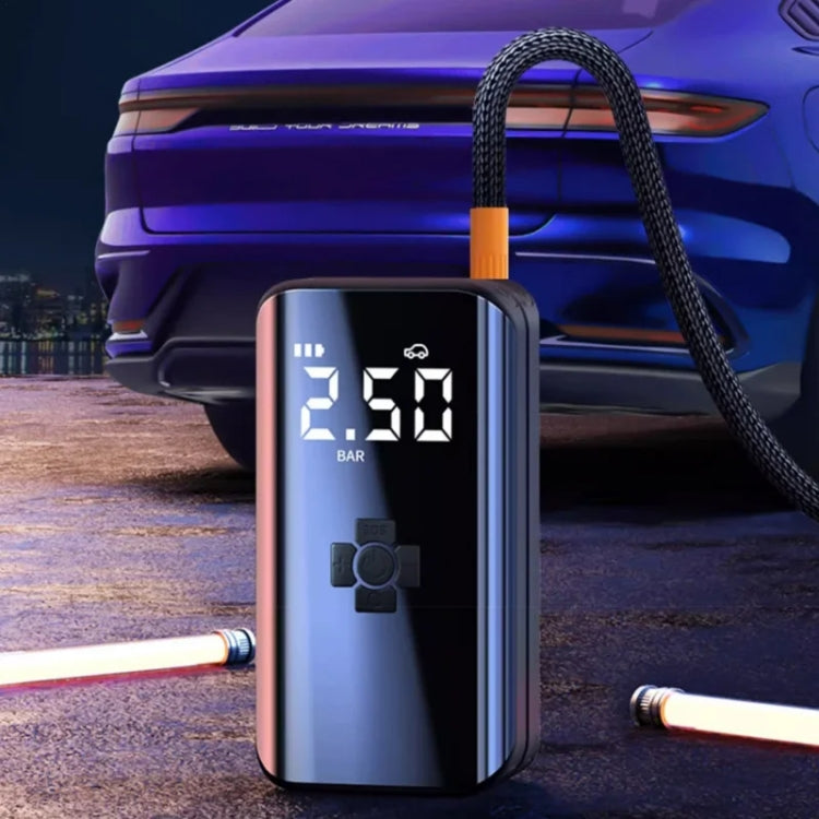 Car Inflatable Pump Portable Mini Car Tire High Power High Pressure Inflatable Pump, Specification: Wireless Dual-use - Inflatable Pump by buy2fix | Online Shopping UK | buy2fix