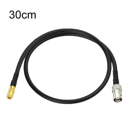 30cm BNC Female To SMB Male RG174 Coaxial Cable - Connectors by buy2fix | Online Shopping UK | buy2fix