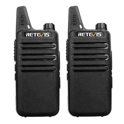 RETEVIS RT22 Hotel Mini Charging Two-Way Wireless Intercom Walkie Talkie(EU Frequency no Plug) - Handheld Walkie Talkie by RETEVIS | Online Shopping UK | buy2fix