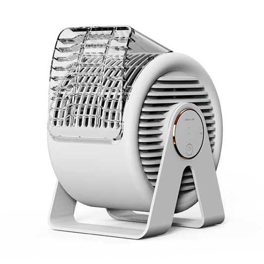 F7 Snail-shaped Desktop Mini Portable Bladeless Air Circulation Fan(White) - Electric Fans by buy2fix | Online Shopping UK | buy2fix