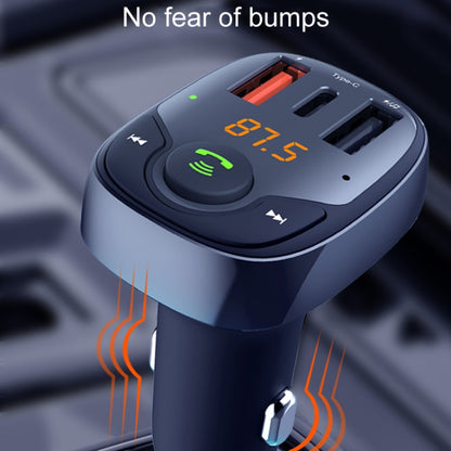 36W Car Bluetooth MP3 Player FM Transmitter Multifunctional Car Charger, Model: S-15PD - Bluetooth Car Kits by buy2fix | Online Shopping UK | buy2fix