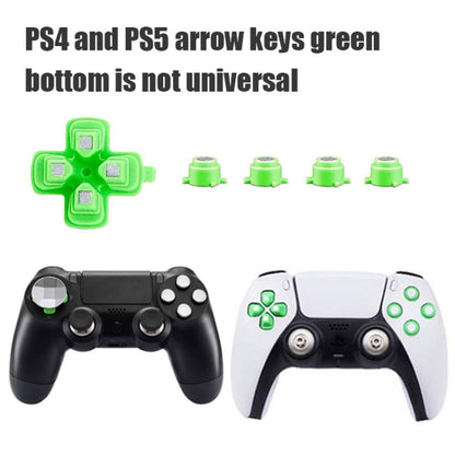 For PS4 20pcs /Set Gamepad Metal Buttons Mushroom Head Magnetic Base Cross Keys Accessory Set - Others by buy2fix | Online Shopping UK | buy2fix