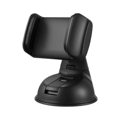 Navigation Car Holder Dashboard Desktop Suction Cup Mobile Phone Holder(All Black) - Car Holders by buy2fix | Online Shopping UK | buy2fix