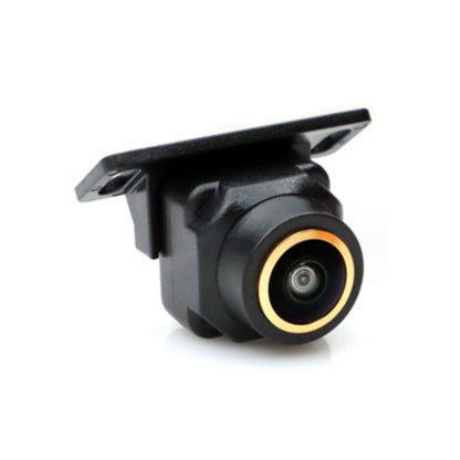 Car Universal HD Night Vision Rear View Reversing Three-Control Fisheye Camera, Style: AHD1080P Panoramic Gold Edge Interpolation - Rear View Cameras by buy2fix | Online Shopping UK | buy2fix