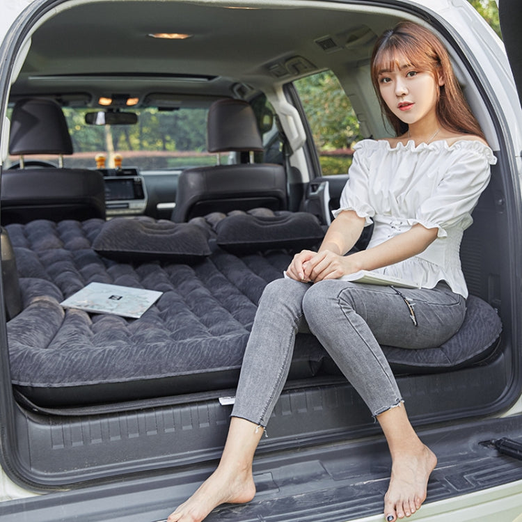 Inflatable Mattress For Car Travel SUV Rear Seat/Trunk, Color: Gray - Seat Accessories by buy2fix | Online Shopping UK | buy2fix