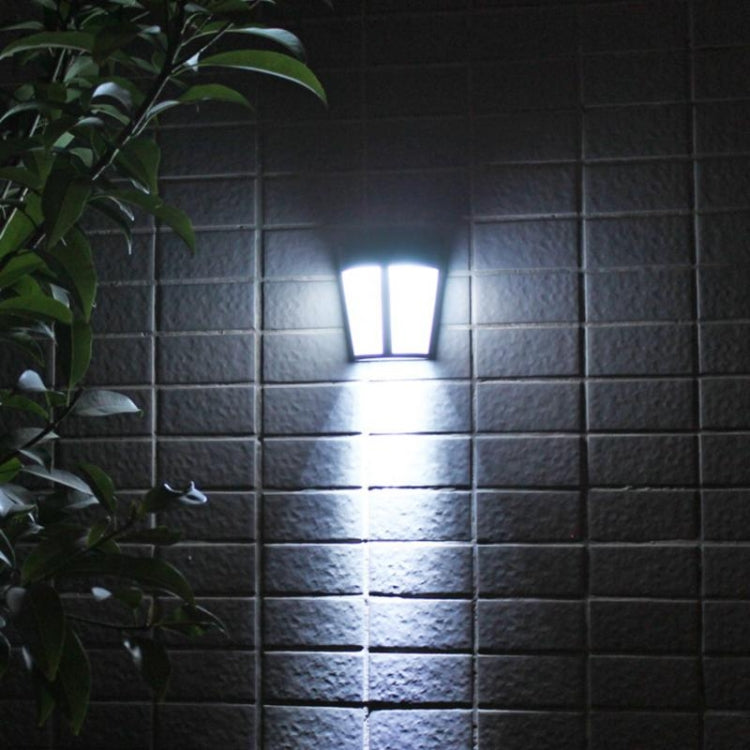 Outdoor IP65 Waterproof Energy Saving Solar Powered LED Wall Lamp Security Light(White Light) - Solar Lights by buy2fix | Online Shopping UK | buy2fix