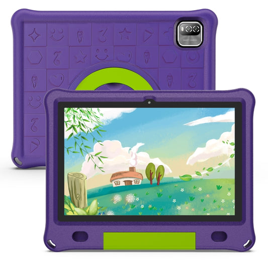 Pritom B10K Kids Tablet PC, 10.1 inch, 3GB+64GB, Android 14 RK3562 Quad Core CPU, Support 2.4G WiFi / BT 4.0, Global Version with Google Play (Purple) -  by PRITOM | Online Shopping UK | buy2fix