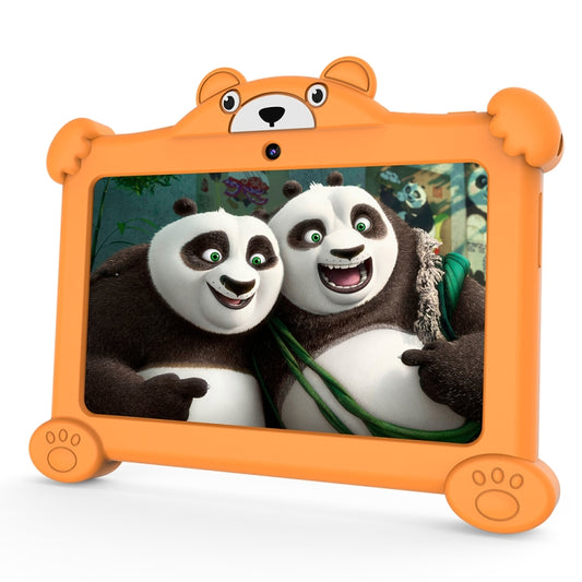 Pritom K7 Pro Panda Kids Tablet PC, 7.0 inch, 2GB+32GB, Android 11 Allwinner A100 Quad Core CPU, Support 2.4G WiFi & WiFi 6, Global Version with Google Play, US Plug (Orange) -  by PRITOM | Online Shopping UK | buy2fix