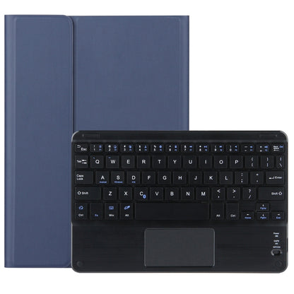 DY-P10-C 2 in 1 Removable Bluetooth Keyboard + Protective Leather Tablet Case with Touchpad & Holder for Lenovo Tab P10 10.1 inch(Blue) - Lenovo Keyboard by buy2fix | Online Shopping UK | buy2fix