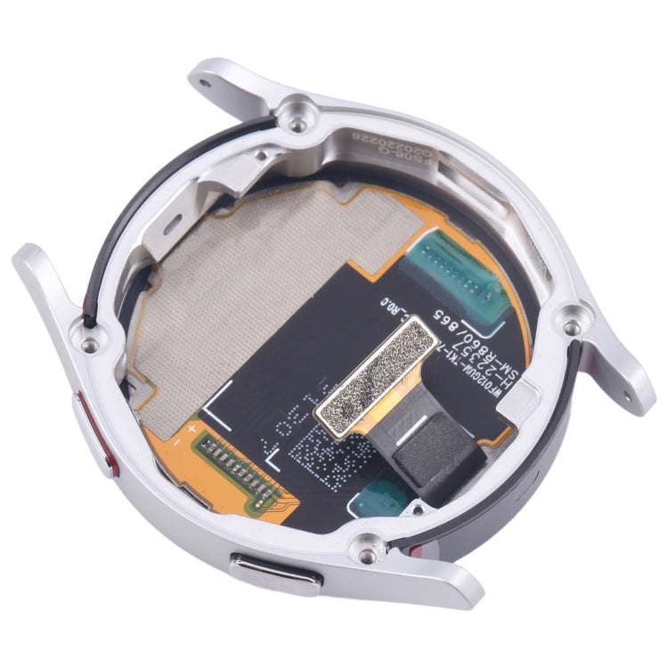 Original LCD Screen Digitizer Full Assembly with Frame for Samsung Galaxy Watch4 40mm SM-R860/R865 (Silver) - For Samsung by buy2fix | Online Shopping UK | buy2fix