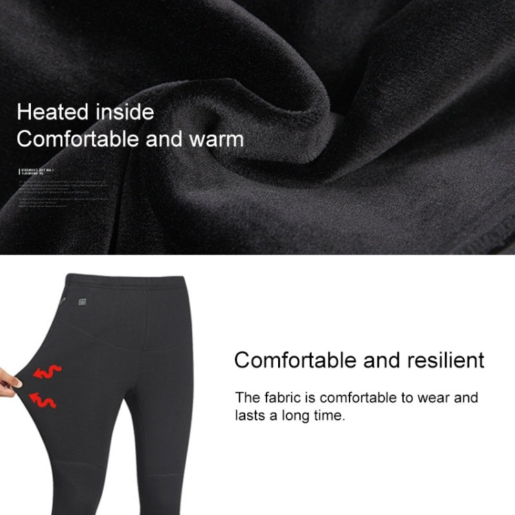 USB Secure Smart Thermostat Hair Hot Pants for Women (Color:Black Size:XXXXL) - Casual Pants by buy2fix | Online Shopping UK | buy2fix