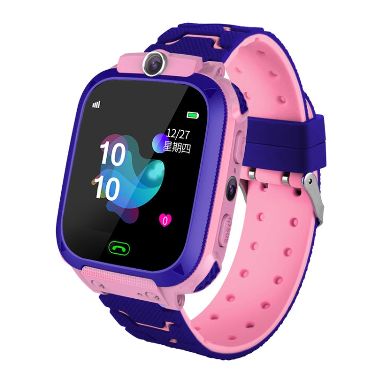 Q12B 1.44 inch Color Screen Smartwatch for Children, Support LBS Positioning / Two-way Dialing / One-key First-aid / Voice Monitoring / Setracker APP (Pink) - Smart Wear by buy2fix | Online Shopping UK | buy2fix