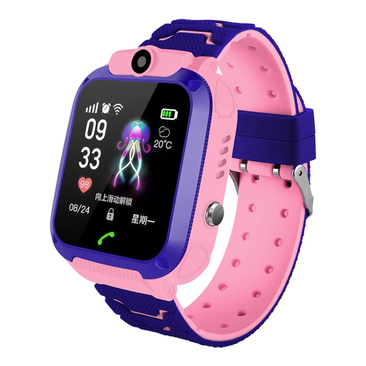 Q120 1.44 inch Color Screen Smartwatch for Children IP67 Waterproof, Support LBS Positioning / Two-way Dialing / One-key First-aid / Voice Monitoring / Setracker APP(Pink) - Smart Wear by buy2fix | Online Shopping UK | buy2fix