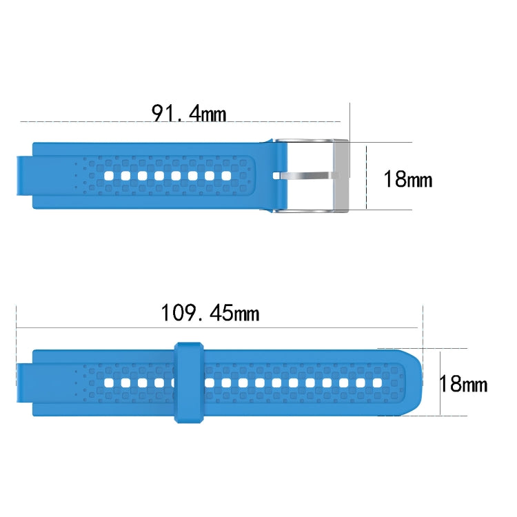 Female Adjustable Watch Band for Garmin Forerunner 25(Mint Green) - Smart Wear by buy2fix | Online Shopping UK | buy2fix