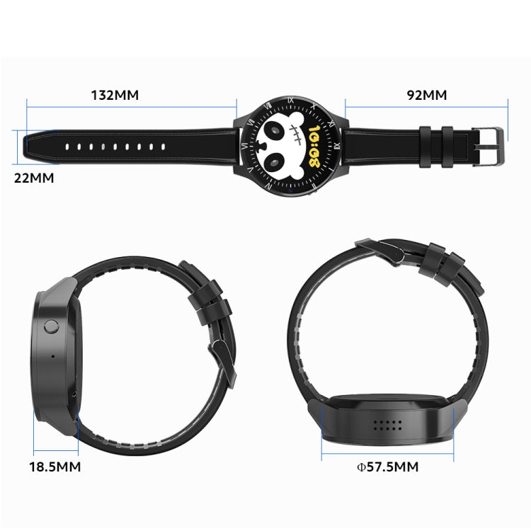 Rogbid Panda 1.69 inch IPS Screen Dual Cameras Smart Watch, Support Heart Rate Monitoring/SIM Card Calling - Smart Wear by Rogbid | Online Shopping UK | buy2fix