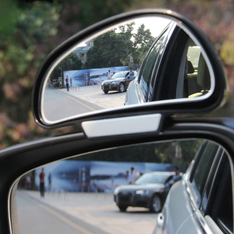 3R-091 Car Blind Spot Left Rear View Wide Angle Adjustable Mirror(Black) - In Car by 3R | Online Shopping UK | buy2fix