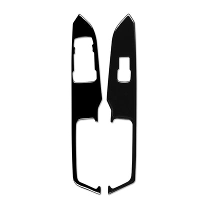 For Ford Mustang 2015-2020 Car Window Lift Decorative Sticker, Left Drive (Black) - In Car by buy2fix | Online Shopping UK | buy2fix