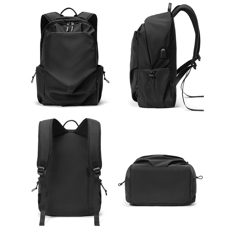 cxs-7103 Multifunctional Oxford Laptop Bag Backpack (Black) - Backpack by buy2fix | Online Shopping UK | buy2fix