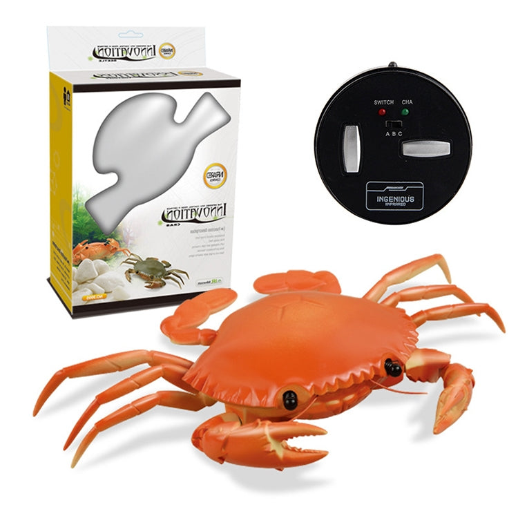 9995 Infrared Sensor Remote Control Simulated Crab Creative Children Electric Tricky Toy Model (Yellow) -  by buy2fix | Online Shopping UK | buy2fix