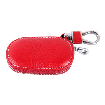 Universal Leather Crocodile Texture Waist Hanging Zipper Wallets Key Holder Bag (No Include Key)(Red) - Car Key Cases by buy2fix | Online Shopping UK | buy2fix