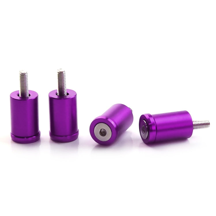 4 PCS Car Modified Isolation Column Engine Cover Blocked Up Screw Engine Turbine Ventilation Gasket Screw Washer (Purple) - In Car by buy2fix | Online Shopping UK | buy2fix