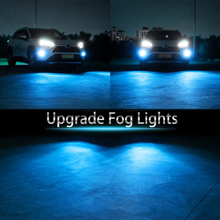2 PCS H7 72W 1000LM 6000-6500K Super Bright White Light Car Fog LED Bulbs, DC 12-24V (Ice Blue Light) - In Car by buy2fix | Online Shopping UK | buy2fix