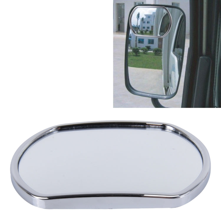 3R-025 Truck Blind Spot Rear View Wide Angle Mirror, Size: 14cm × 10.5cm(Silver) - Convex Mirror & Accessories by 3R | Online Shopping UK | buy2fix